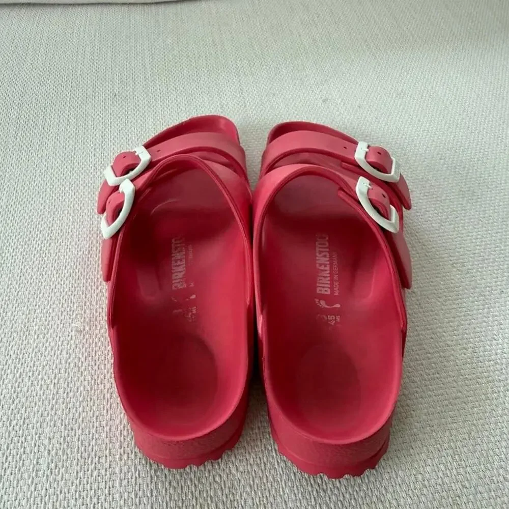 Birkenstock arizona pink sandals hardly